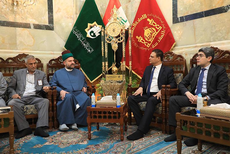 السفير المصريّ لدى العراق يشيد بدور العتبة العبّاسية في الزيارات المليونية