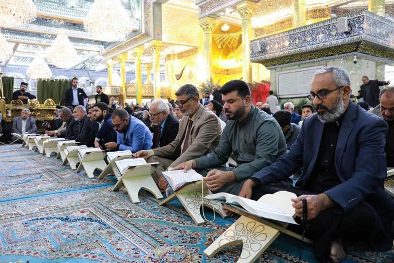 ضمن محفل عرش التلاوة.. المجمع العلمي يستقبل وفداً قرآنياً من ذي قار