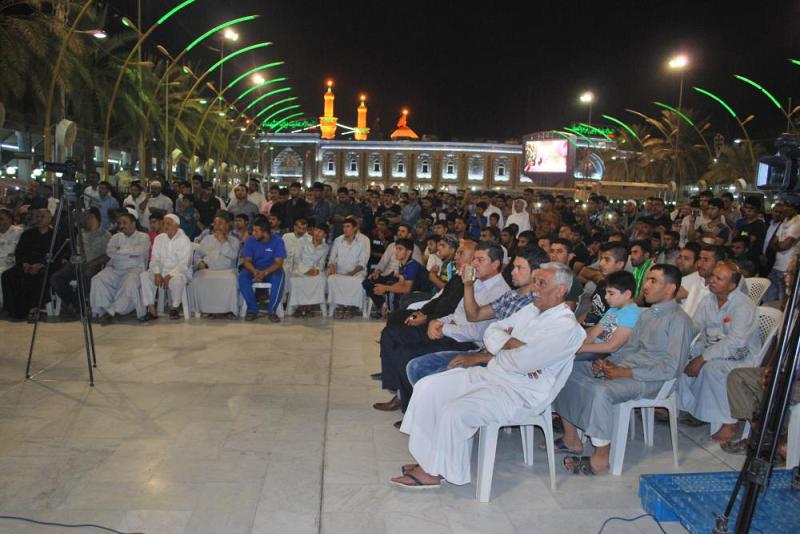 قسم ما بين الحرمَيْن الشريفَيْن يحتفي بالذكرى العطرة لولادة ثامن الأئمّة الأطهار(عليهم السلام)..