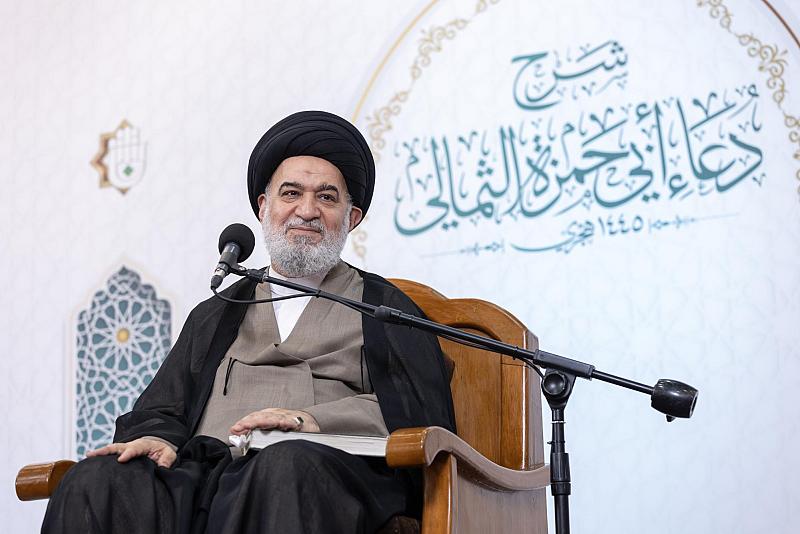 السيّد الصافي يقدّم المحاضرة الرمضانية الرابعة في شرح دعاء أبي حمزة الثمالي