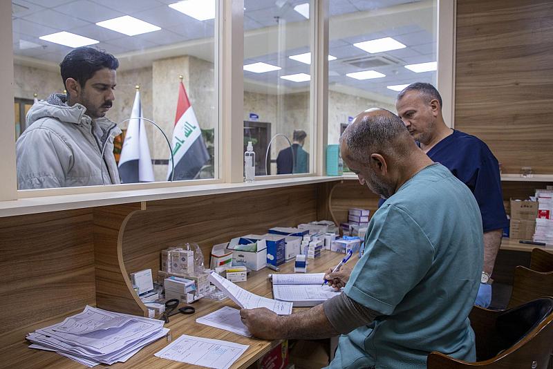 خلال عيد الفطر المبارك.. مركز السيد جعفر الحلي يقدم خدماته المجانية للزائرين