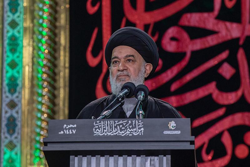 سماحة السيد الصافي يستعرض عددًا من الوثائق التي تبيّن ما تعرّض له خَدَمة الإمام الحسين (عليه السلام) من قمعٍ وتضييقٍ وانتهاكات
