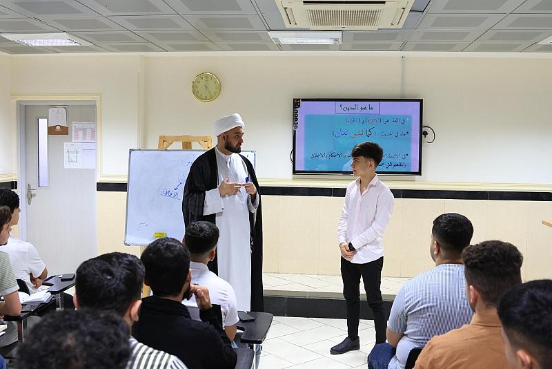 قسم الشؤون الفكرية ينظم برنامجا ثقافيا لوفد شبابي من كركوك