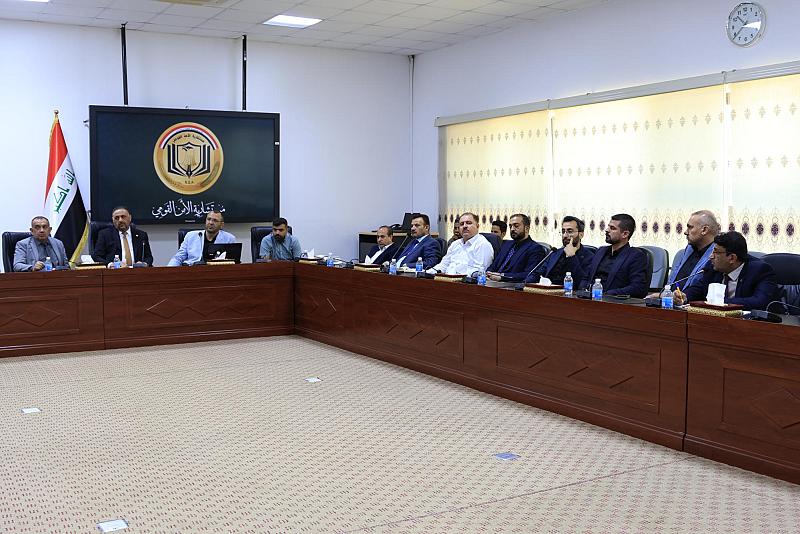 قسم الشؤون الفكرية يقيم ندوة تعريفية حول البوابة العراقية للمعرفة