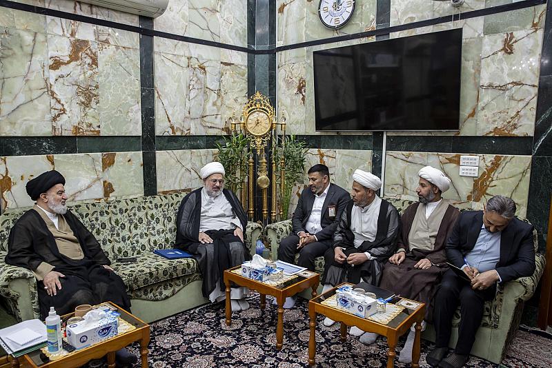 سماحة السيد الصافي يدعو إلى إبراز تاريخ المدن وهويتها وربط الأجيال بإرثها العلمي والأخلاقي