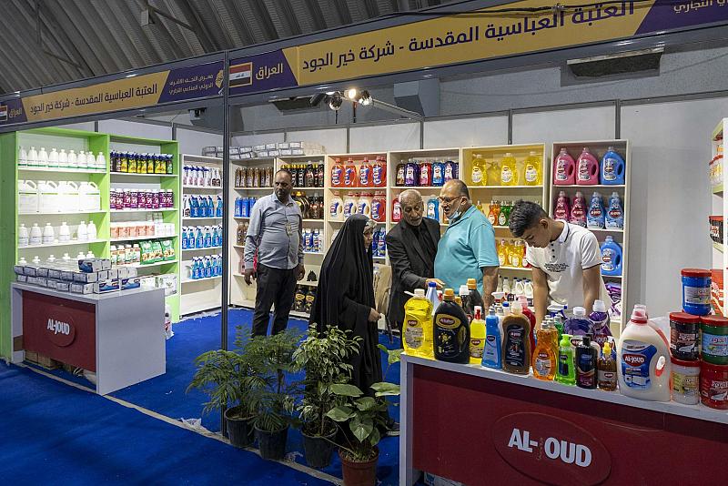 عبر منتجات وطنية متنوعة.. شركة خير الجود تشارك في الدورة الحادية عشرة من معرض النجف الأشرف الدولي