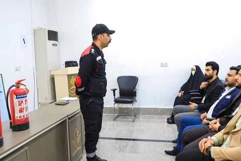 جامعة العميد تنظم ورشة توعوية عن إجراءات السلامة والأمان