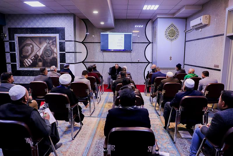 المجمع العلمي يختتم دورة (الهمزةُ صوتًا ورسمًا وضبطًا) في النجف الأشرف