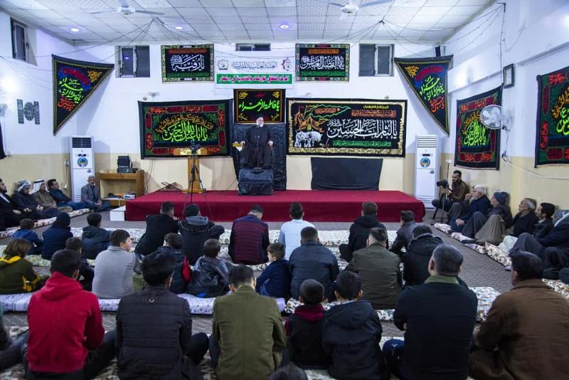 العتبةُ العبّاسيةُ المقدّسة تنظّم أوسعَ نشاطٍ عزائيّ فاطميّ في محافظة الموصل