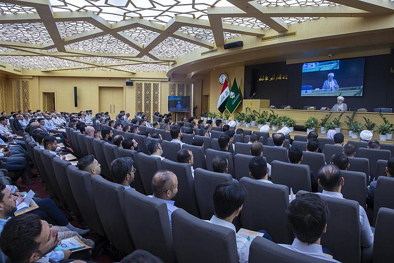 قسم شؤون المعارف يقيم دورة عقائدية لمنتسبي العتبة العباسية