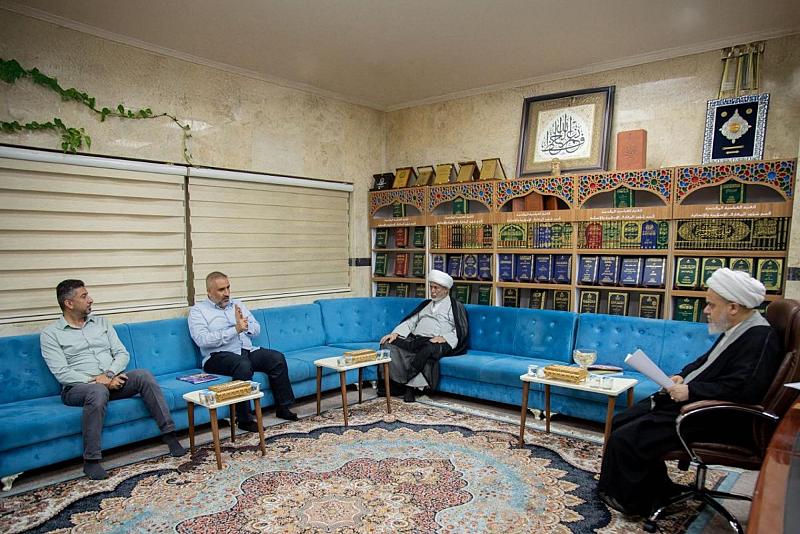 تزامنًا مع قرب حلول شهر المحرم.. قسم المعارف يناقش خطة إقامة موكب أشبال الطف