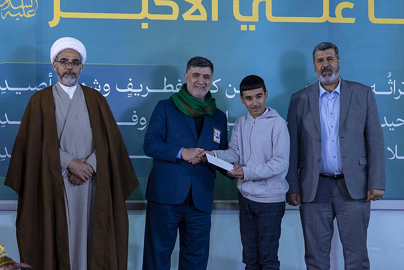 العتبة العباسية المقدسة تكرّم الفائزين في مسابقة ذكرى ولادة علي الأكبر (عليه السلام)