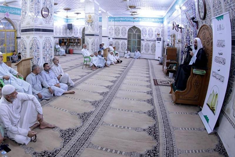 المجمع العلمي يحيي ذكرى ولادة الصادقَين (عليهما السلام) بمحاضرة قرآنية في كربلاء