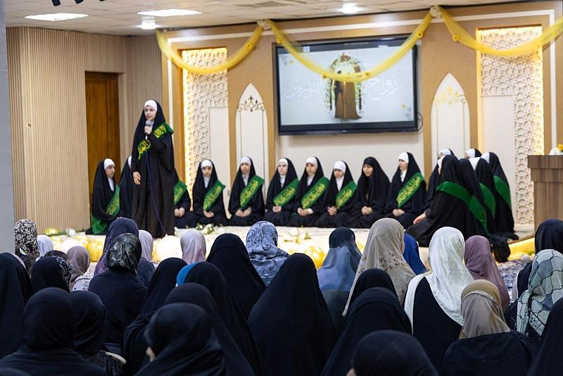 شعبة الخطابة الحُسينيّة النِّسويّة تقيم حفلًا بذكرى زواج النورين