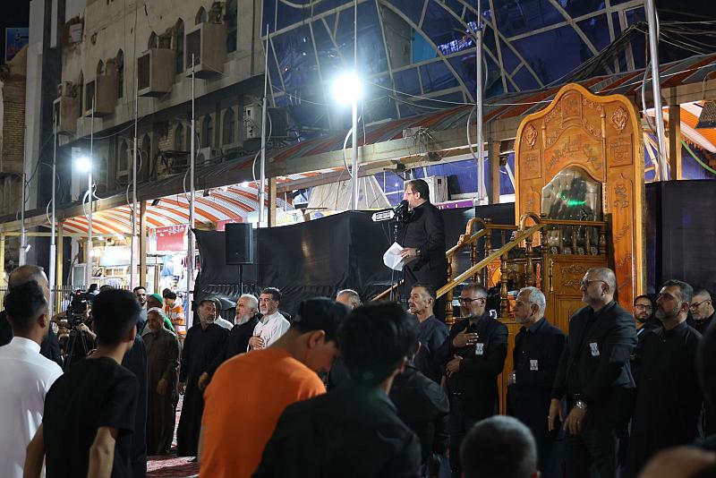 العتبة العباسية تقيم مجلس عزاء بذكرى شهادة حمزة بن عبد المطلب (عليه السلام)