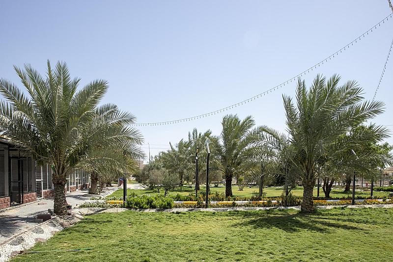 العتبة العباسية المقدسة تنجز واحة (جعفر الطيار) ضمن مشروع الحزام الأخضر الثاني
