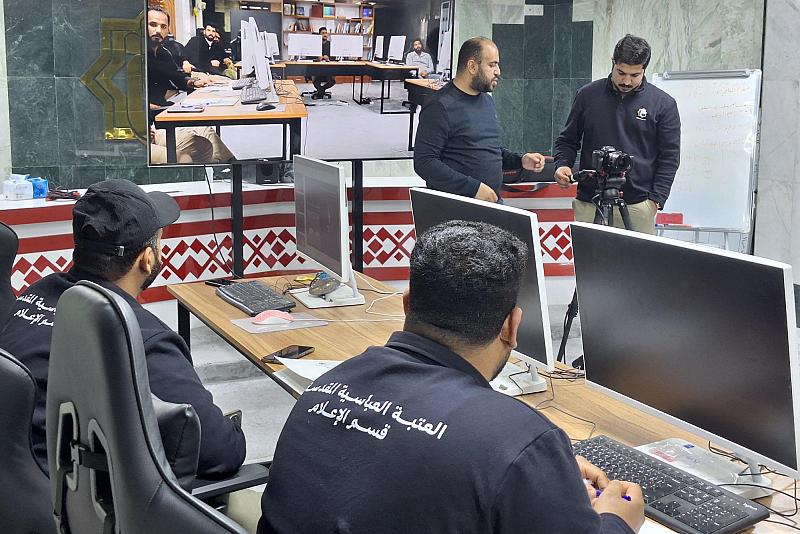 قسم الإعلام يختتم دورة التصوير الفيديوي لملاكات العتبة العباسية المقدسة