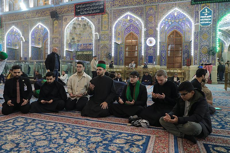 من ألمانيا.. وفدٌ شبابيّ في رحاب العتبة العباسية المقدسة
