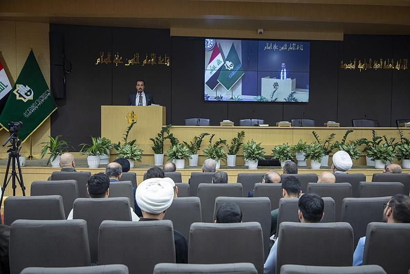 قسم شؤون المعارف يقيم ندوة عن الروابط الثقافية والفكرية بين كربلاء والكاظمية