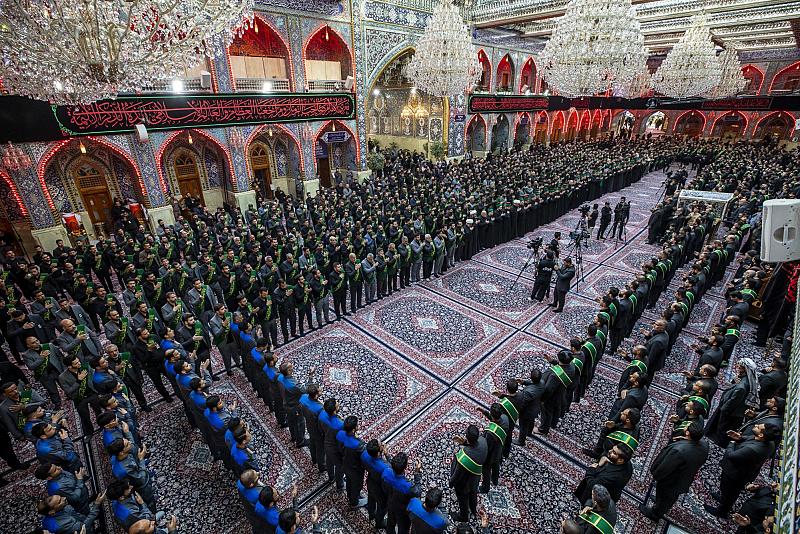 خدمة العتبتين المقدستين يحيون ذكرى وفاة السيدة أم البنين (عليها السلام)