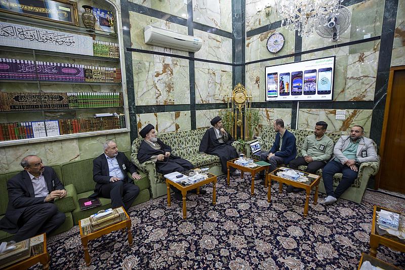 السيد الصافي يؤكد على إيصال المحتوى المشترك مع بقية الطوائف في تطبيق حقيبة المؤمن
