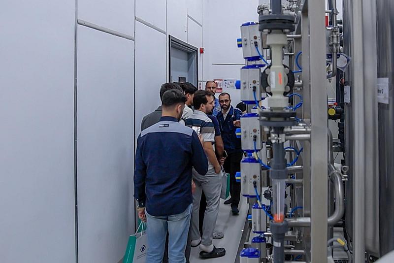 وفد نقابة المهندسين العراقية يجري جولة في مصنع الجود للمحاليل الوريدية ويشيد بمستوى تطوره التقني