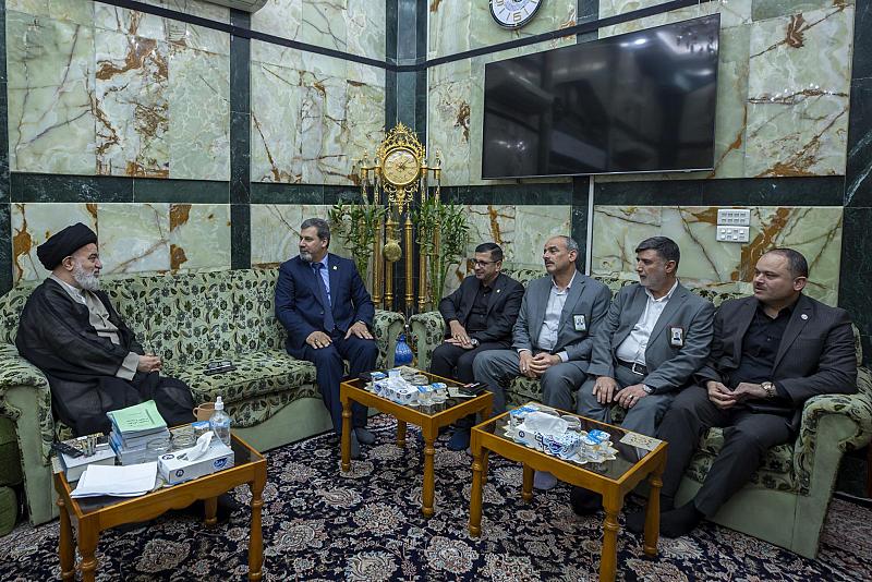 السيد الصافي يدعو إلى عدم التهاون في إيصال المعلومة للطلبة والاهتمام بالجانب السلوكي