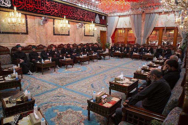 العتبة العباسية تنظم مجلس عزاء لمنتسبيها بذكرى استشهاد الإمام الرضا (عليه السلام)