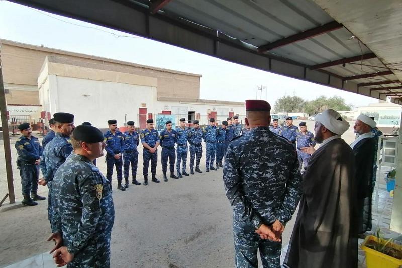 وفدُ الإرشادِ الدينيّ والدّعم المعنويّ يُجري زياراتٍ ميدانيّة لعددٍ من قواطع العمليّات في محافظة صلاح الدّين