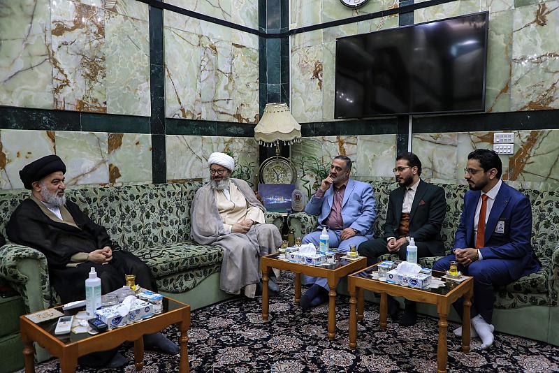 السيد الصافي يستقبل خبراء برنامج (محفل) القرآني ويحثّ على إشاعة الثقافة القرآنية في المجتمع