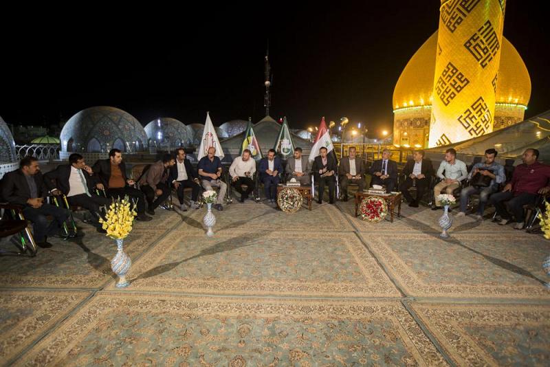 أمسيةٌ رمضانيّة في العتبة العبّاسية المقدّسة تضمّ مجموعةً من الإعلاميّين والقائمين على حملة الوفاء.. 