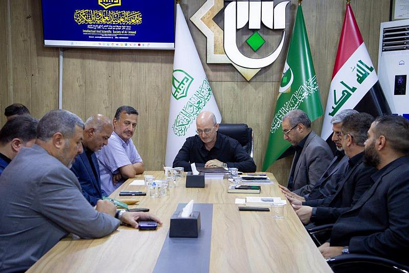 جمعية العميد تناقش الاستعدادات لمؤتمر تراث أمير المؤمنين (عليه السلام) وموسوعة الانتفاضة الشعبانية
