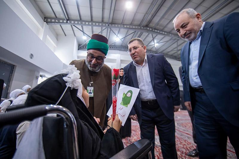 الأمين العام للعتبة العبّاسية المقدّسة يجري جولةً للوقوف على تحضيرات حفل التكليف الشرعي