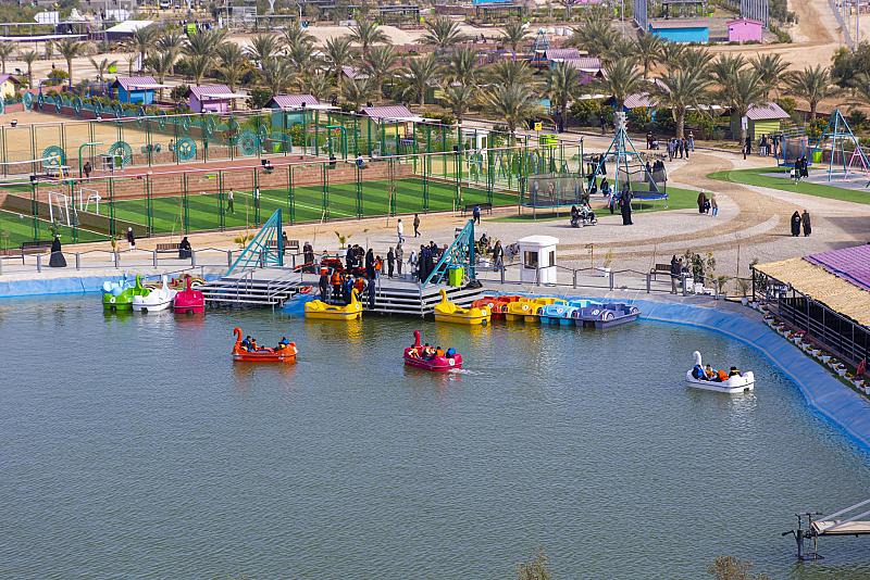 مشروع الفردوس الترفيهي يشهد توافداً كبيراً للعوائل العراقية خلال أيام العطل