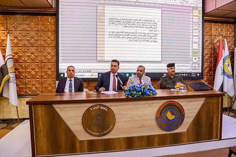قسم شؤون المعارف يشارك في ندوة علمية عن توثيق جرائم التطرف