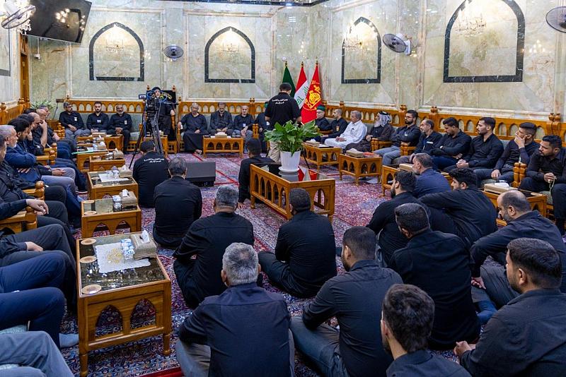 في قاعة التشريفات.. العتبة العباسية المقدسة تحيي ذكرى شهادة الإمام الحسن العسكري (عليه السلام)