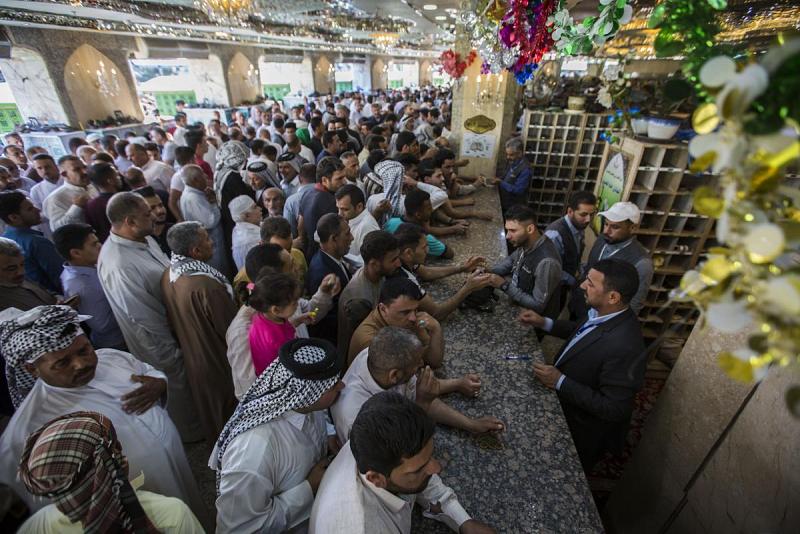 قسم الشؤون الخدميّة جهودٌ مضاعفة لأجل تقديم أفضل الخدمات لزائري مرقد أبي الفضل العبّاس (عليه السلام)