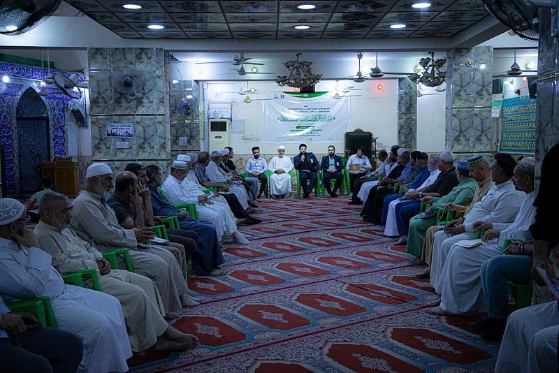 المجمع العلمي يعقد اجتماعاً مع أساتذة الدورات القرآنية في بغداد
