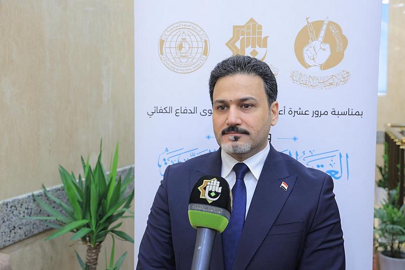 ممثّل رئيس الوزراء: بحوث مؤتمر فتوى الدّفاع طرحت مضامين ودلالات الفتوى بآليّة تفكير علميّة