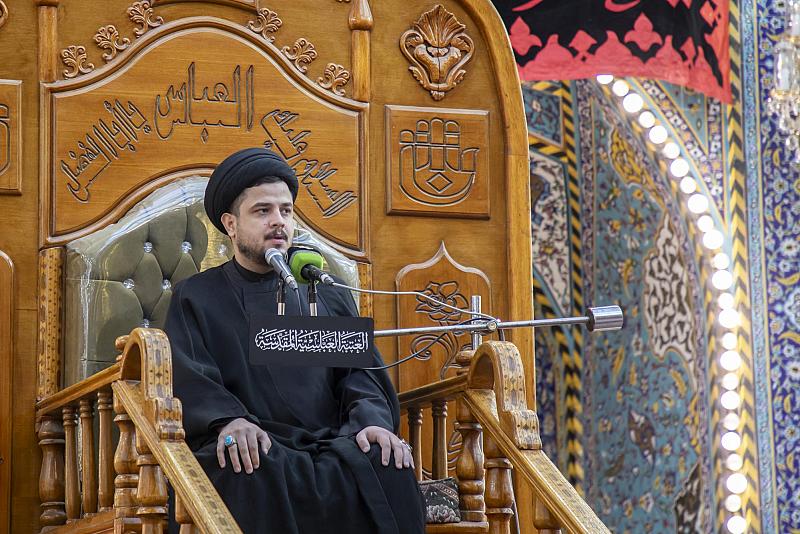 شعبة الخطابة تقيم مجلس عزاء بذكرى شهادة الإمام الحسن العسكري (عليه السلام)