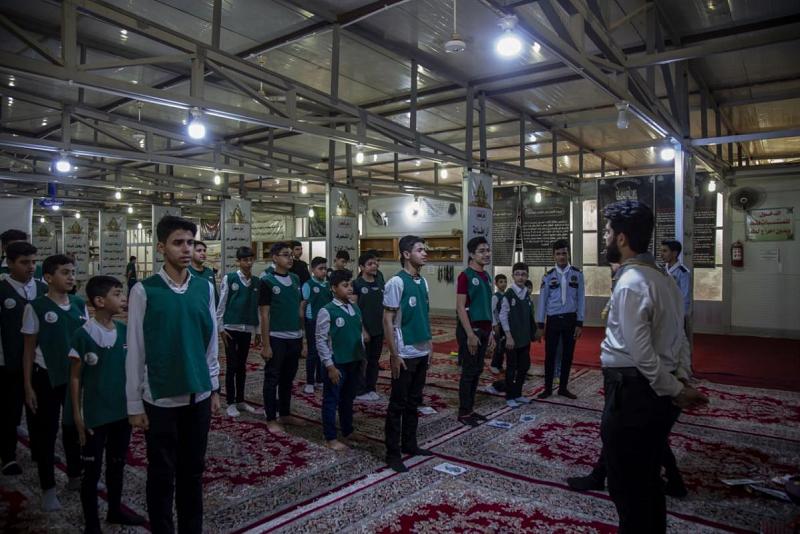 كشّافةُ الكفيل تُطلق أوسعَ برنامجٍ في محافظة كربلاء المقدّسة بمشاركة 800 طالب