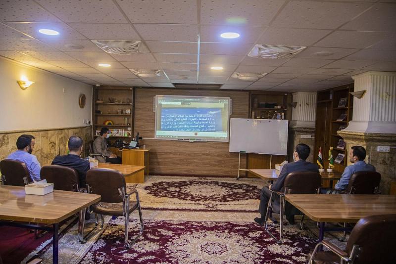 ورشةٌ تدريبيّة في التعامل مع الموادّ الكيميائيّة لمنتسبي رعاية الحرم