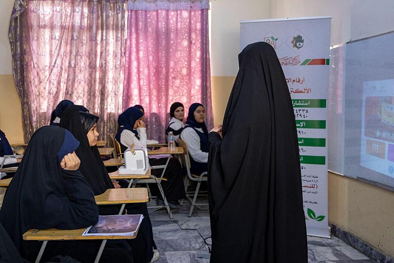 لأكثر من 180 طالبة.. مركز الثقافة الأسرية ينظم برنامج ربيع الثقافة المعرفي في بغداد