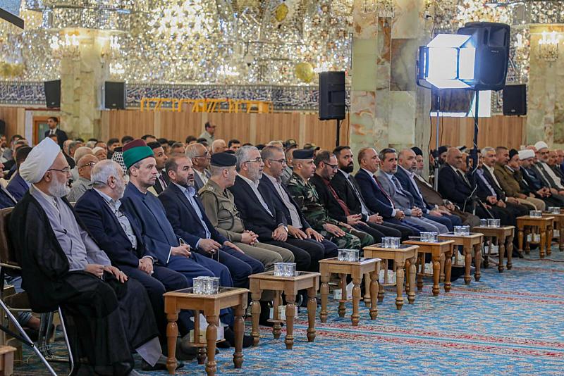 وفد المجمع العلمي يحضر في فعاليات مهرجان السفير الثقافي الثاني عشر