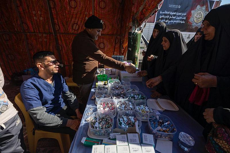 قسم الشؤون الطبية يقدم خدماته لأكثر من 5 آلاف زائر في مدينة سامراء