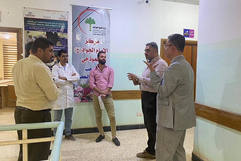 جامعة الكفيل تبحث مع مؤسسات وزارة الصحة سبل التعاون لتدريب طلبتها