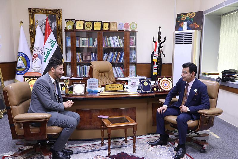 العتبة العبّاسيّة تقدّم دعوة لحضور فعّاليّات أسبوع الإمامة لجامعات محافظة البصرة
