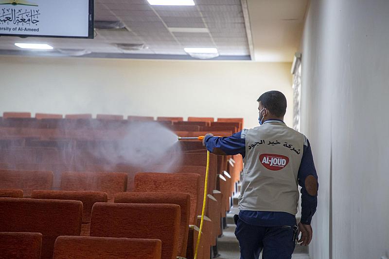 شركة خير الجود تطلق حملة توعويّة لتعفير الجامعات والمدارس