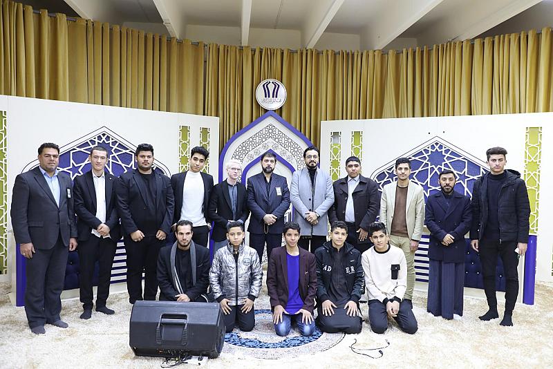 العتبة العباسية تستقبل وفد مؤسّسة سعيد بن جبير القرآنية
