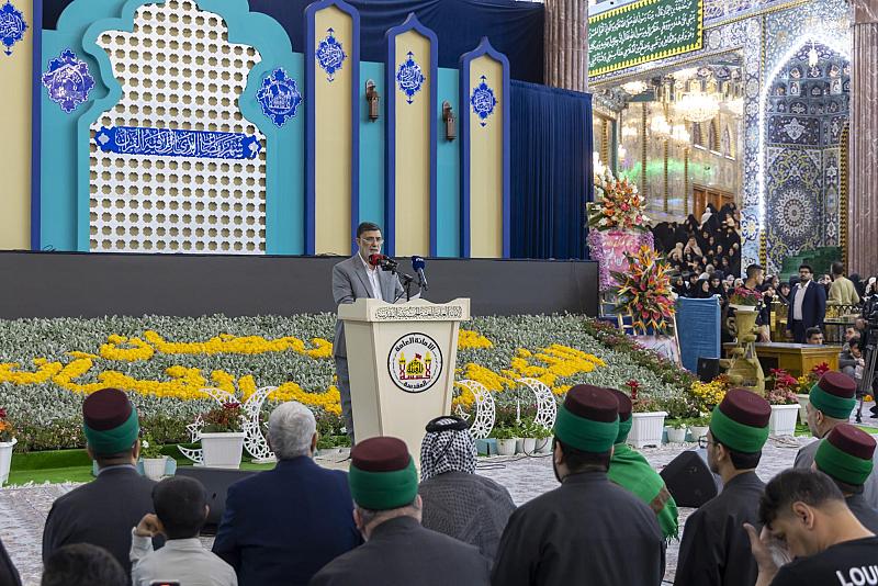 العتبتان المقدستان تدعوان إلى الاقتداء بسيرة الإمام الحسن (عليه السلام) والتمسك بالسنن النبوية